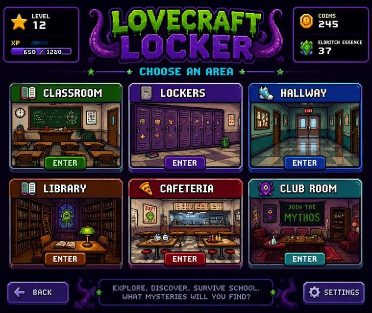 Lovecraft Locker 实机画面 画面 5